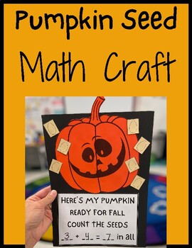 Preview of Pumpkin Math Craftivity for K-2
