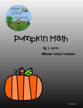 Preview of Pumpkin Math Exploration Activity