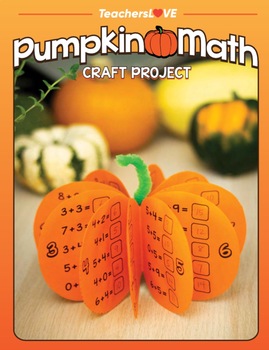 Preview of Pumpkin Math: Fall Craft Project
