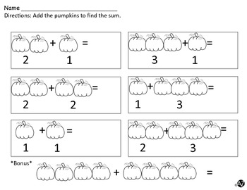 Pumpkin Math by AtoZ | TPT