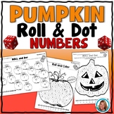 Pumpkin Math Activities | Roll and Color