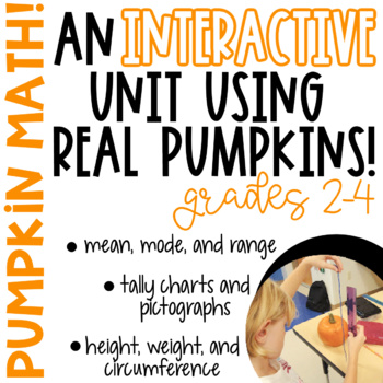 Preview of Pumpkin Math Unit!