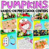 Pumpkin Math and Literacy Centers for Preschool | Hands-on