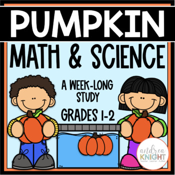 Preview of Pumpkin Math and Science Activities - A Week-Long Study for 1st and 2nd Grades