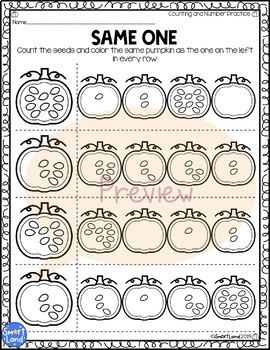 Math practice worksheets (Numbers 1-10) by Smart Land Printables