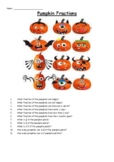 Pumpkin Maths Sheet
