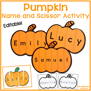 Download Pumpkin Name Activity by Ms Stephanies Preschool | TpT