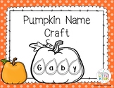 Pumpkin Name Craft