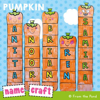 Preview of Pumpkin Name Craft
