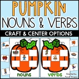 Pumpkin Noun and Verb Sort