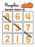 Pumpkin Number Match Up
