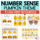 Pumpkin Number Sense Math Centers | Number Sense & Number 