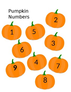 Preview of Pumpkin Numbers