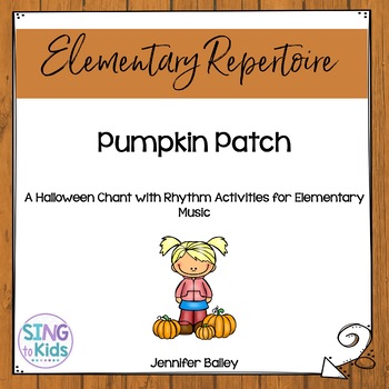 Preview of Pumpkin Patch: A Halloween Chant for Little Ones