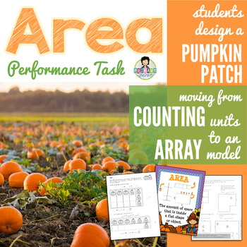 Preview of Area Performance Task *Pumpkin Patch