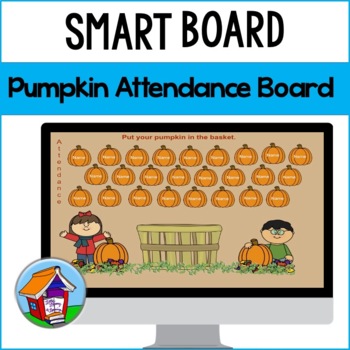 Preview of Pumpkin Patch Attendance on the Smart Board™