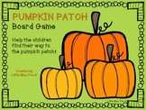 Pumpkin Patch Board Game - UPDATED with B/W Game Board!