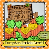 Pumpkin Patch Craft/ Fall Craft