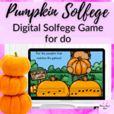 Pumpkin Patch Digital Solfege Game for Do on Google Slides 
