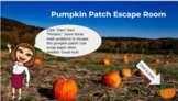 Pumpkin Patch Escape Room 4th Grade Math