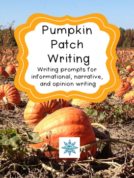 Pumpkin Patch Field Trip Writing by Beach Teacher | TPT