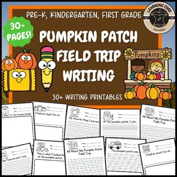 Preview of Pumpkin Patch Field Trip Writing PreK Kindergarten First Grade TK UTK