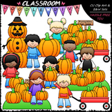 Pumpkin Patch Kids Clip Art - Fall Clip Art - Autumn Clip 