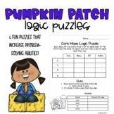 Pumpkin Patch Fall Theme | Math Logic Puzzles | Math Revie