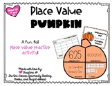 Pumpkin Patch Place Value Fall Math Activity
