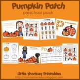 Pumpkin Patch Preschool Pack