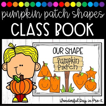 Preview of Pumpkin Patch Shape Books