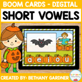 Pumpkin Patch Short Vowels - Boom Cards - Distance Learning