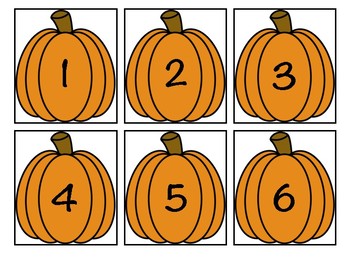 Pumpkin Patch Ten Frames by Grower of Little Minds | TpT