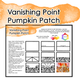 Pumpkin Patch Vanishing Point Art Distance Learning or Sub