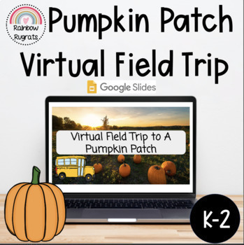 Preview of Pumpkin Patch Virtual Field Trip Google Slides 