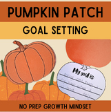 Pumpkin Patch Bulletin Board Goal Setting |  Elementary | 
