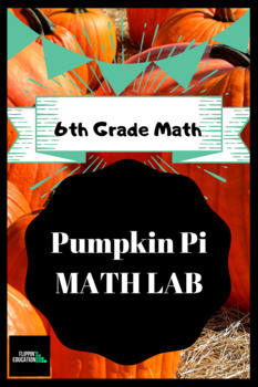 Preview of Pumpkin Pi Math Lab--MIDDLE SCHOOL HALLOWEEN LESSON