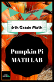 Pumpkin Pi Math Lab--MIDDLE SCHOOL HALLOWEEN LESSON