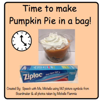 Preview of Pumpkin Pie in a Bag
