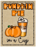 Pumpkin Pie in a Cup