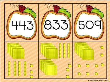 Pumpkin Place Value - Common Core 2.NBT.1