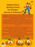 Pumpkin Play Bulletin Board for Halloween or Harvest Fun!