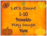 Pumpkin Play Dough Mats 1-10