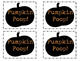 Pumpkin Poop Gift Tag