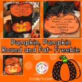 Pumpkin, Pumpkin Round and Fat  Literacy Center Craft