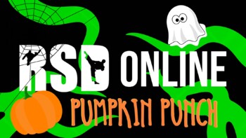 Preview of Pumpkin Punch - Virtual Fitness Halloween Game Video for PE
