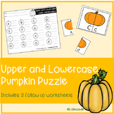 Pumpkin Puzzle: Upper and Lowercase Letters