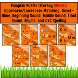 Pumpkin Puzzles 7 Product BUNDLE: Phonics/Phonological Awa