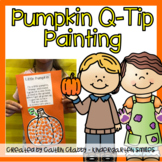 Pumpkin Q-tip Painting