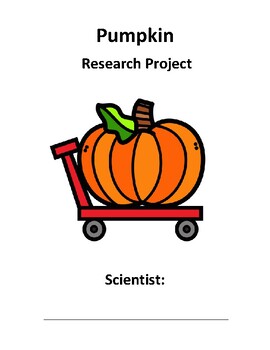 Preview of Pumpkin Research Project - STEM, Life Science, Long-Term Investigation, Data Log